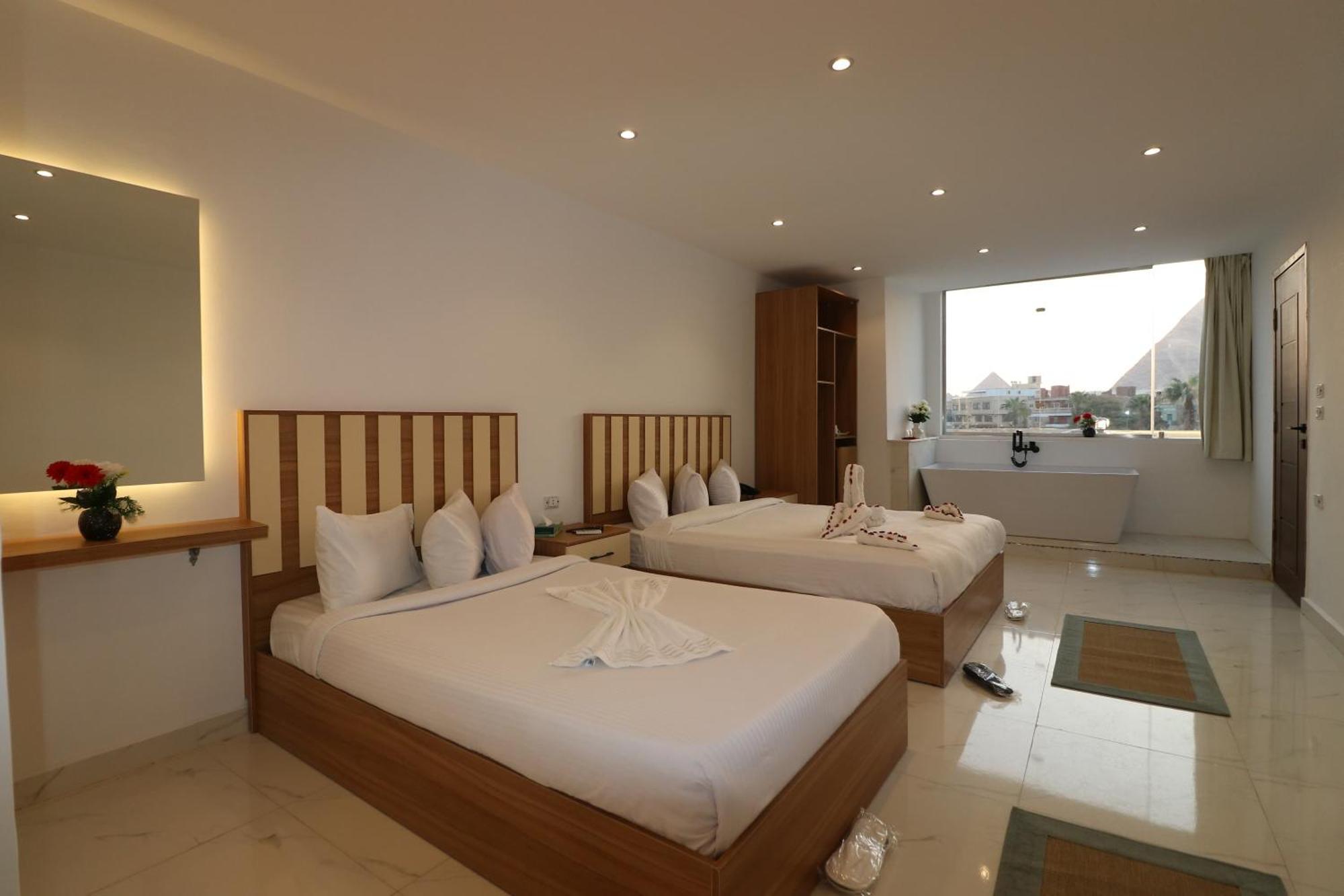 West Pyramids Hotel Kafret el-Gabal Exterior foto